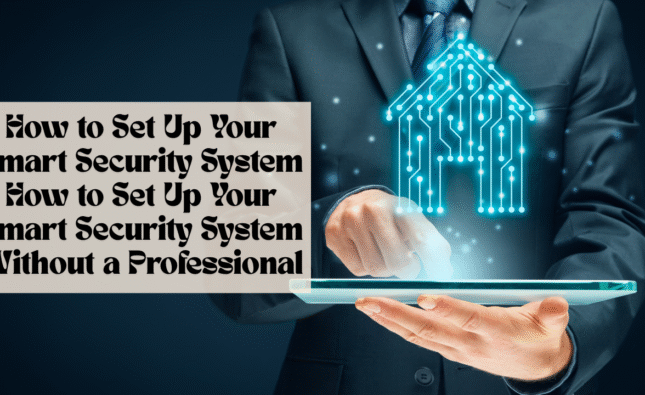 How to Set Up Your Smart Security System Without a Professional