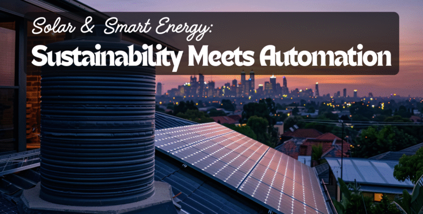 Solar & Smart Energy: Sustainability Meets Automation
