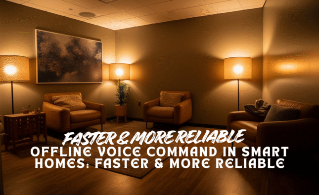 Offline Voice Command in Smart Homes: Faster & More Reliable