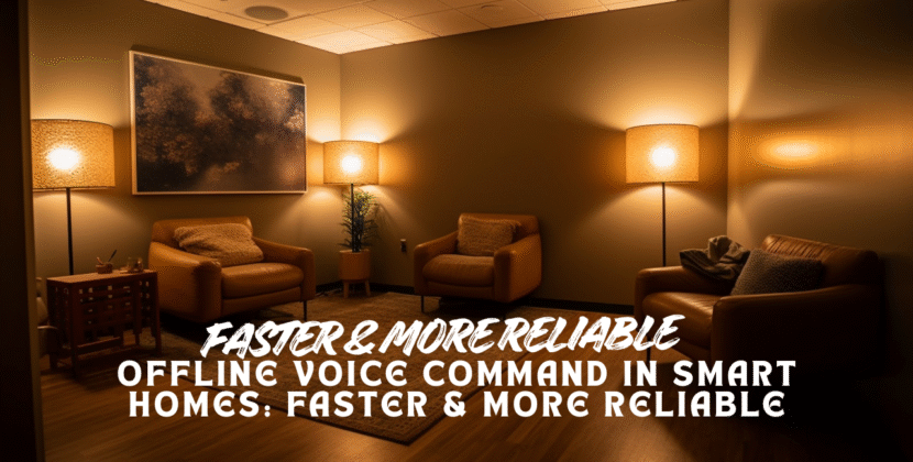 Offline Voice Command in Smart Homes: Faster & More Reliable